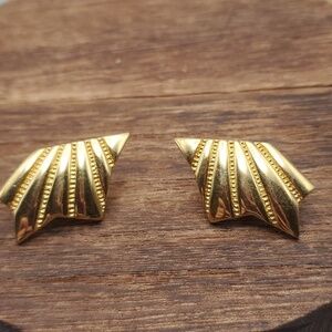 Fan estate earrings E861
